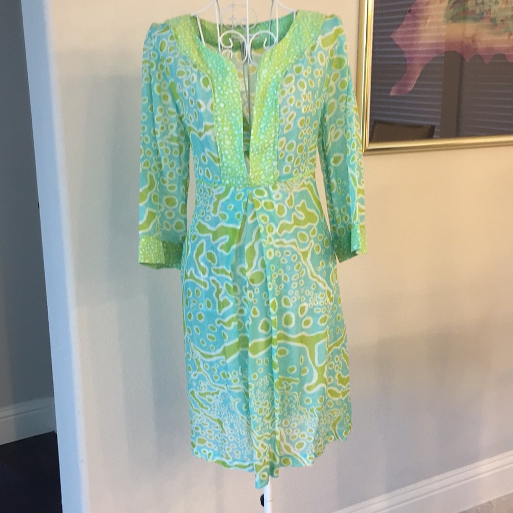 Diane Von Furstenberg Tunic Coverup w/ pockets, M